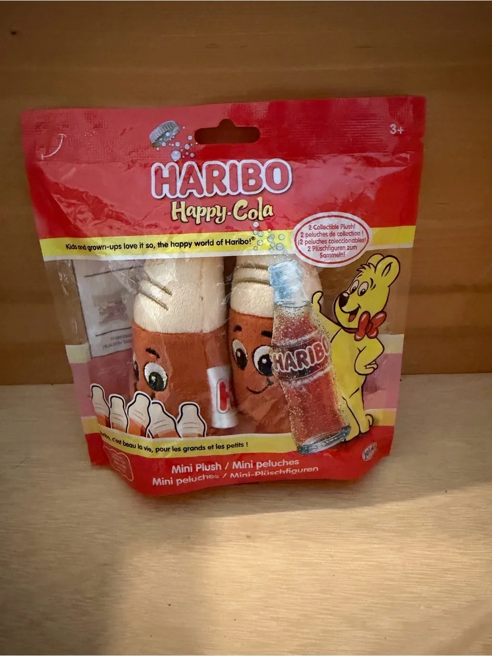 HARIBO Happy-Cola Mini Plush Pair - New and Sealed